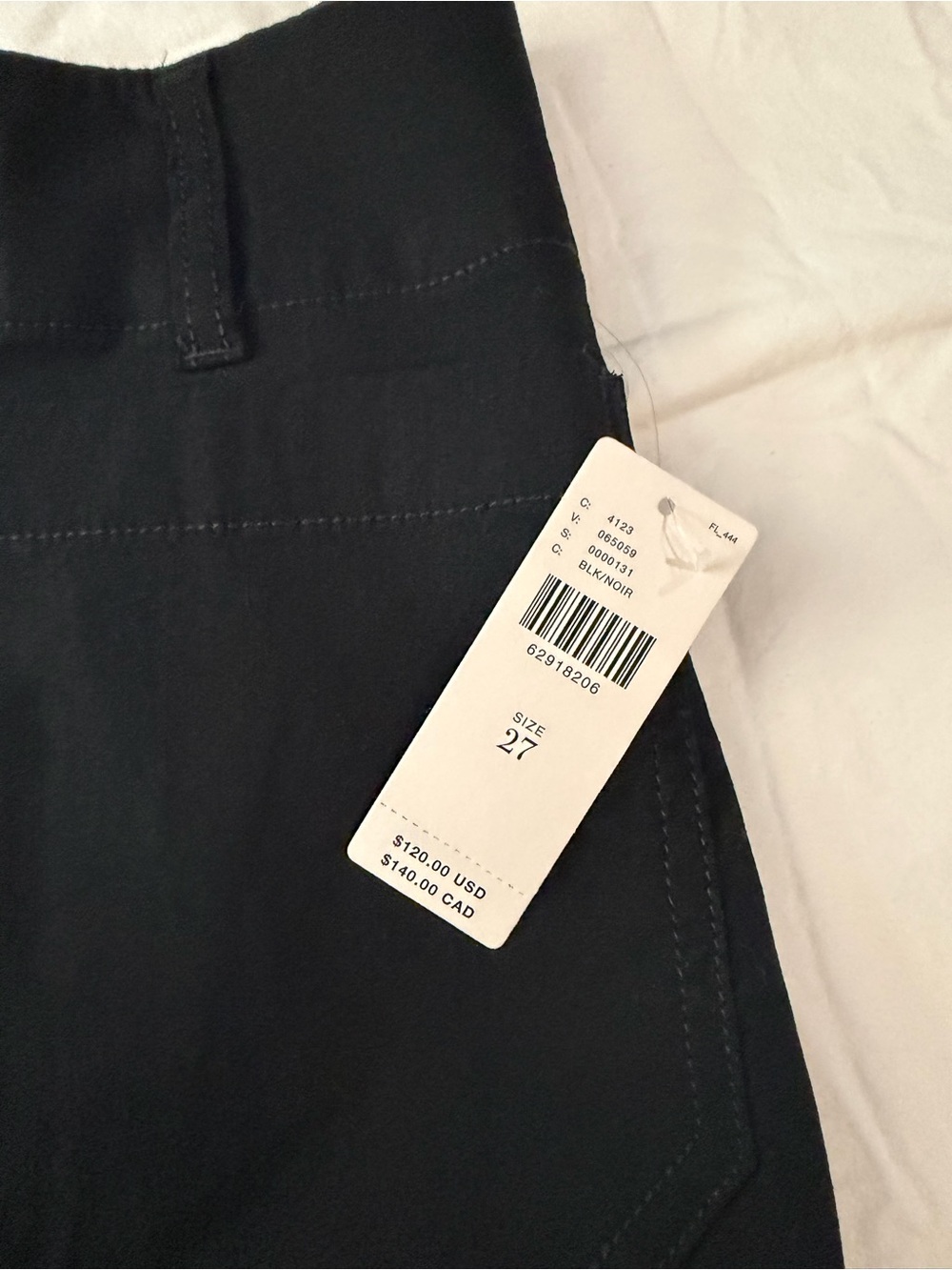 NWT MAEVE‎ ANTHROPOLOGIE The Colette Magic Fabric Crop Wide-Leg Pants Black 27 - Picture 8 of 16